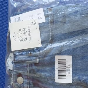 Brand New A&F high rise jeans